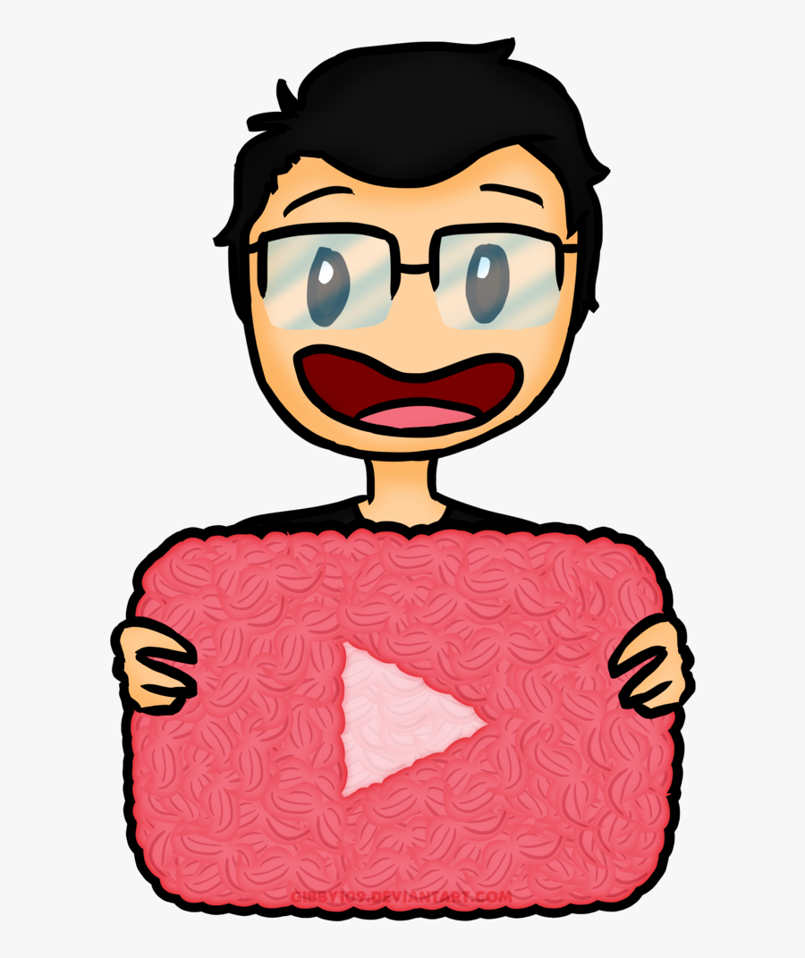 Play Button Clipart Youtube - Face Cartoon Youtube Logo, Transparent Clipart