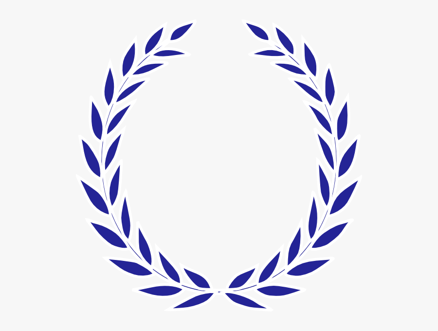 Dark Royal Blue Leaves Svg Clip Arts - Dj Cidtronyck, Transparent Clipart