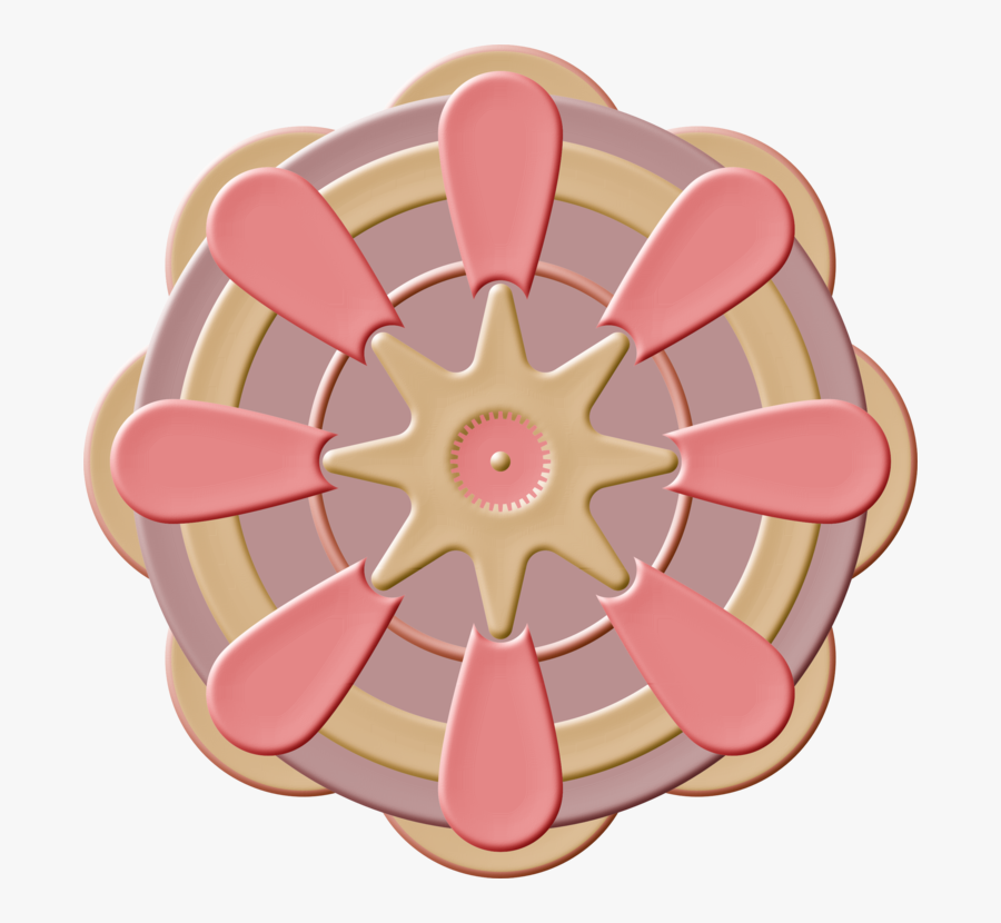 Pink,flower,food - Royal Icing, Transparent Clipart