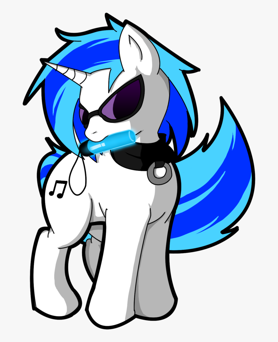 Artist Needed, Collar, Dj Pon-3, Glowstick, Mouth Hold, - Dj Pon 3, Transparent Clipart