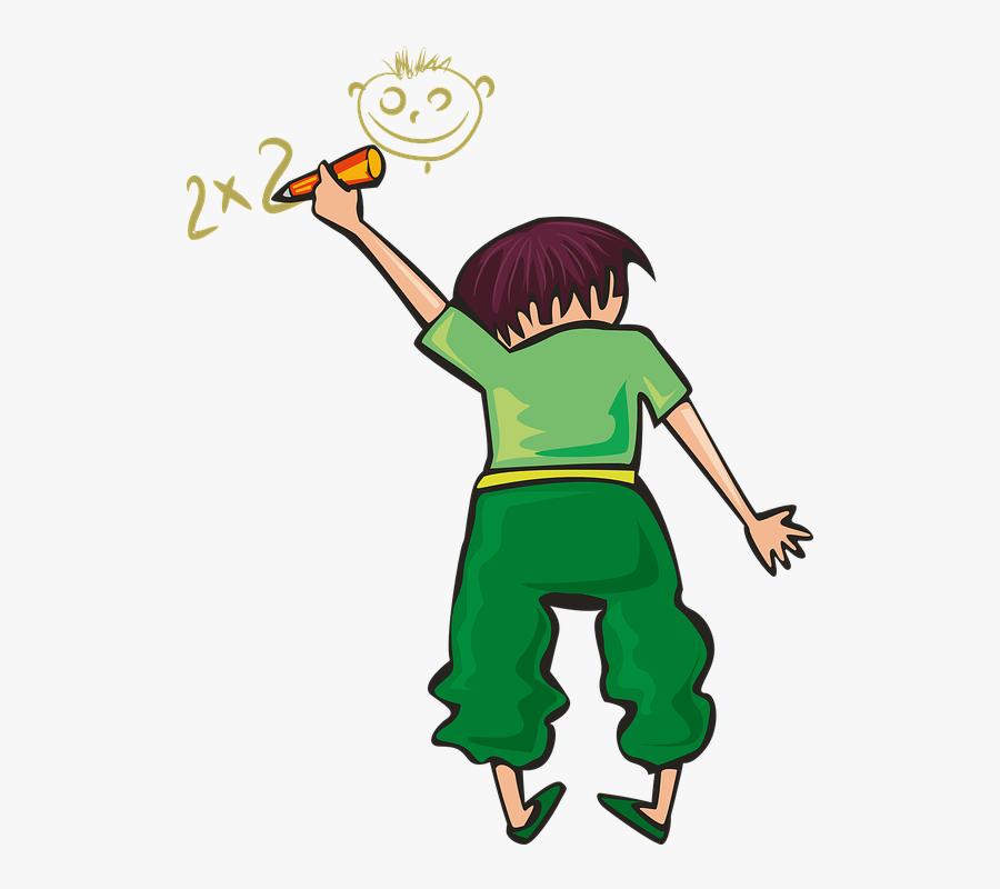 Spreadsheet Cliparts 26, Buy Clip Art - Niño Escribiendo Png, Transparent Clipart