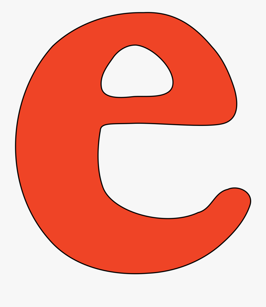 photo Lowercase Transparent Letter E Clipart clipart lower case e png free