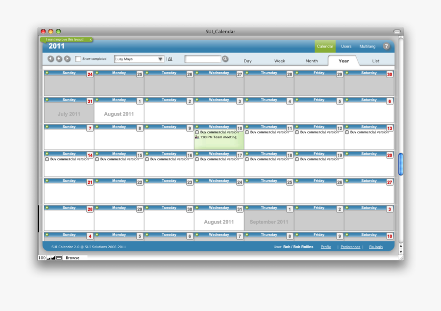 Online Year Calendars - Computer Icon, Transparent Clipart