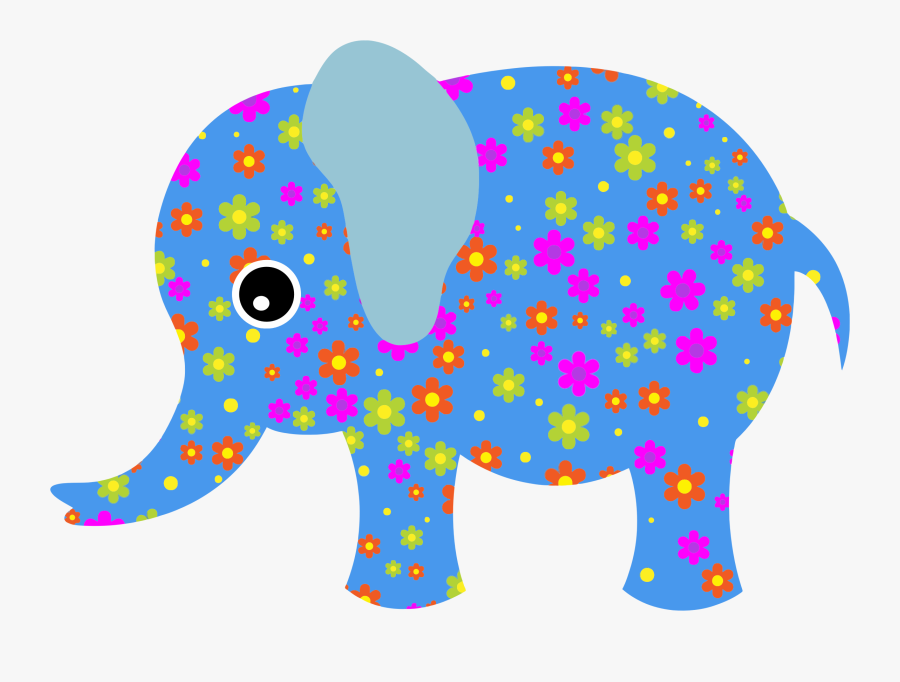Elephant Clipart Soft Pink - Just An Elephant Girl Who Loves, Transparent Clipart
