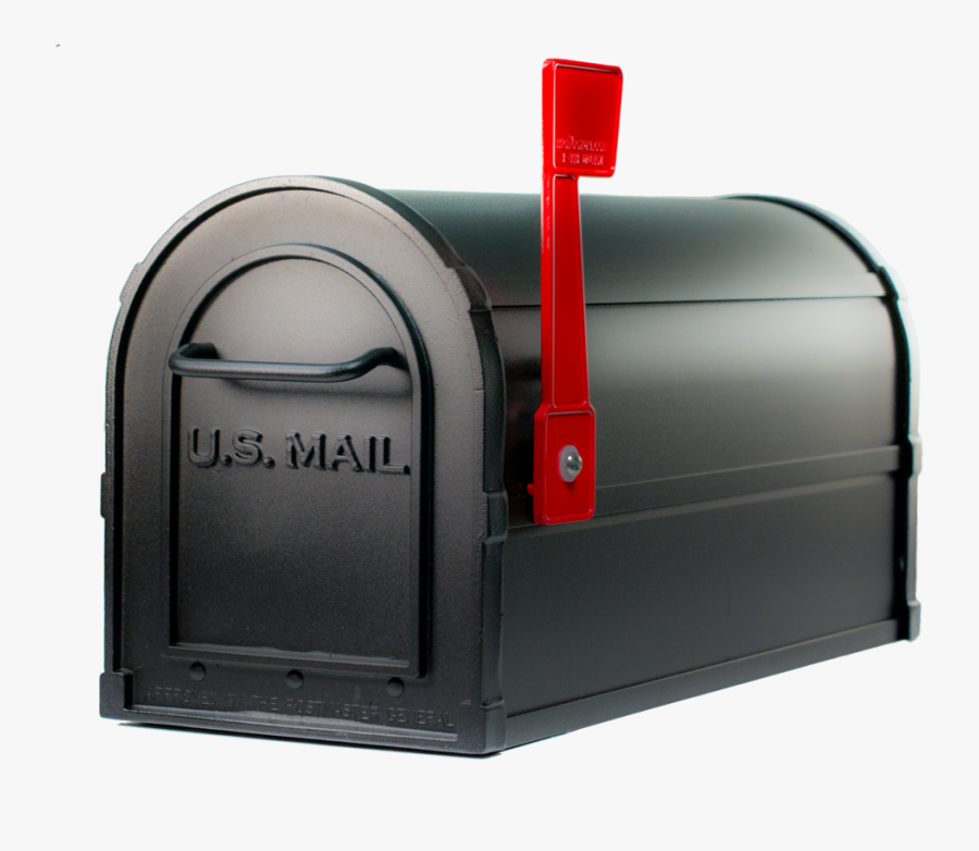Transparent Mailbox Png - Transparent Black Mailbox, Transparent Clipart
