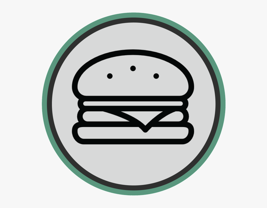 Black Burger Clip Art, Transparent Clipart
