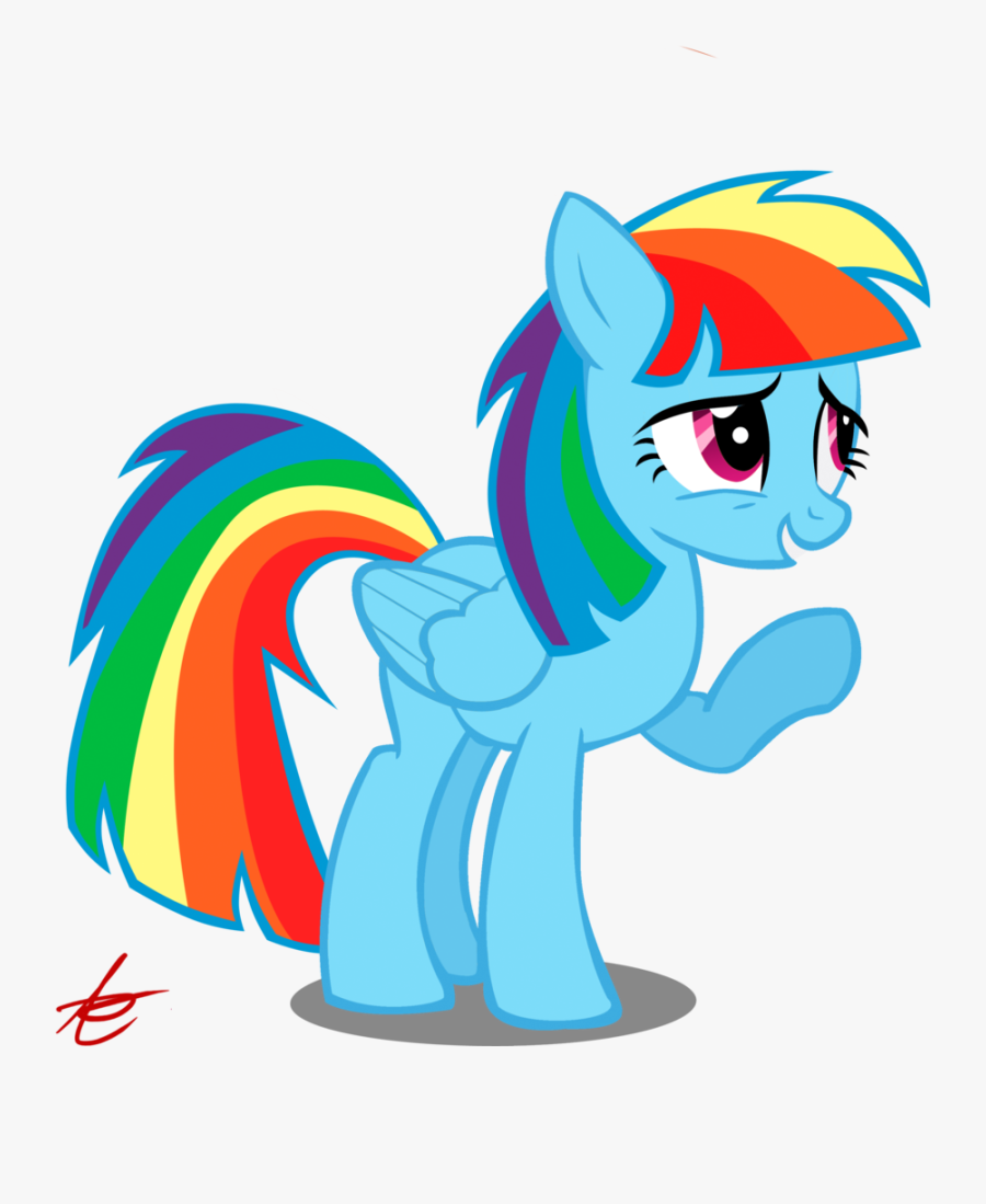 Mlp Rainbow Dash Hair Styling Tutorial My Little Pony - My Little Pony Rainbow Dash Hair Styling, Transparent Clipart