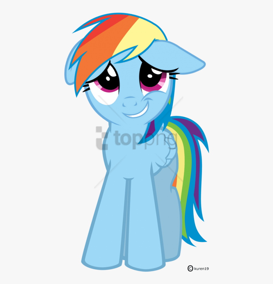 Cartoon,facial Art,smile,line,fictional - Rainbow Dash Png, Transparent Clipart