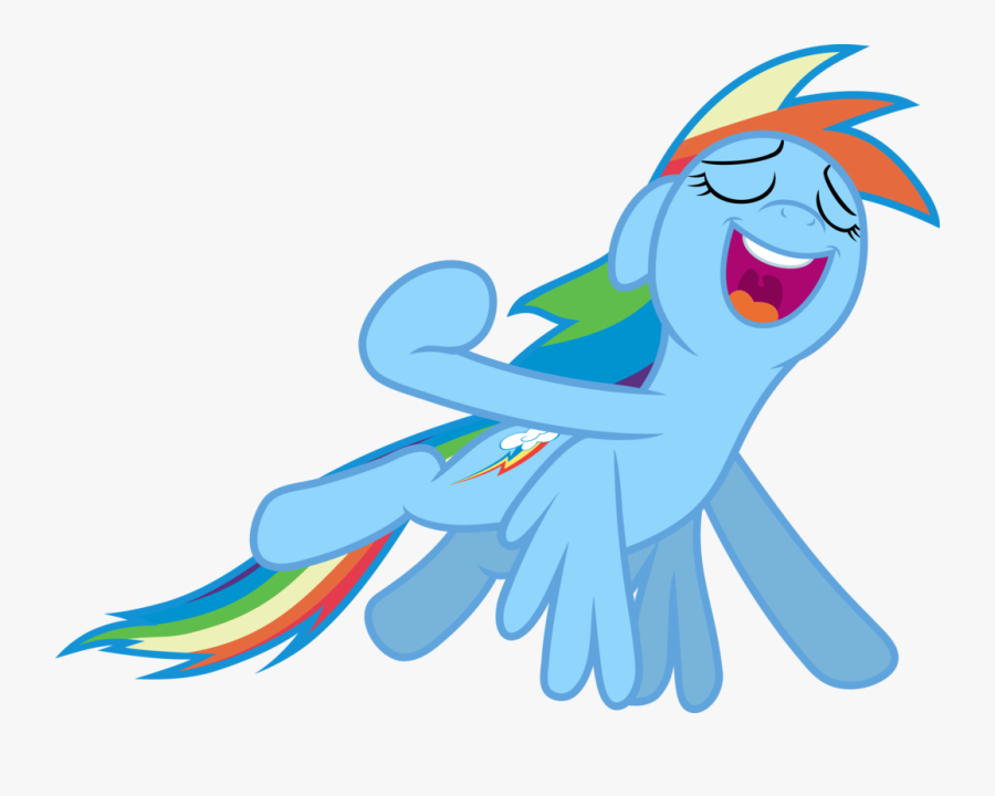 Transparent Fly - Mlp Rainbow Dash Fly, Transparent Clipart