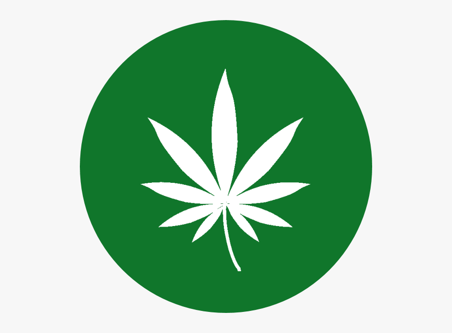 Cannabis Icon - Happy St Patrick's Day Marijuana, Transparent Clipart