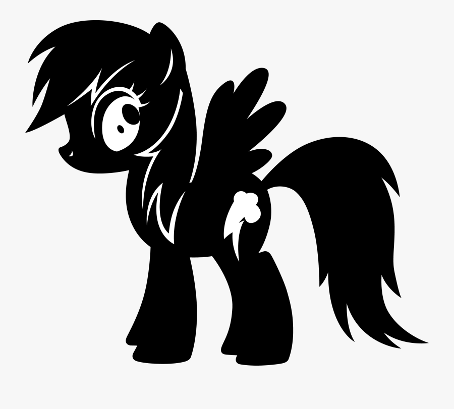 My Little Pony Rainbow Dash, Transparent Clipart