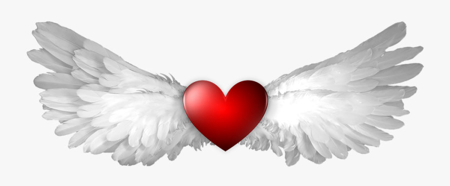 Heart Wing Wings Winged Shape Heaven Heavenly Ange - Mother's Day Approaches I Miss My Mom, Transparent Clipart