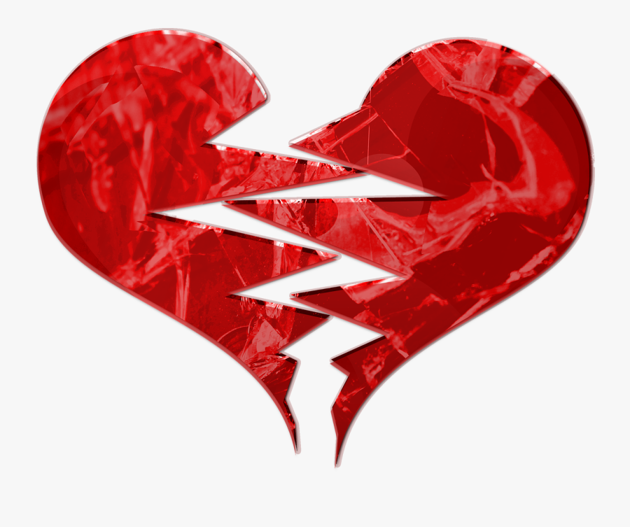 Heart With Wings Png -download Broken Heart Icon - Broken Heart, Transparent Clipart