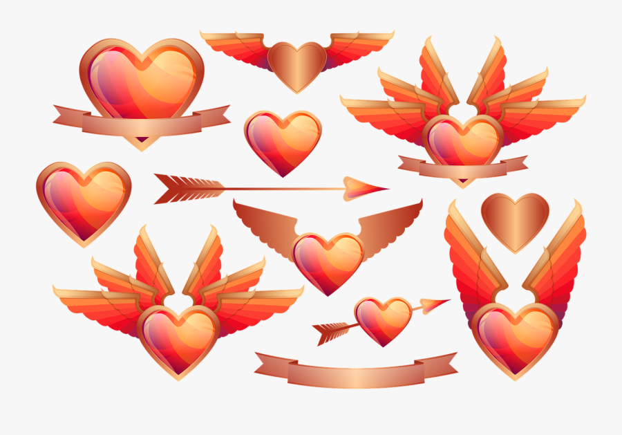 Heart, Transparent Clipart