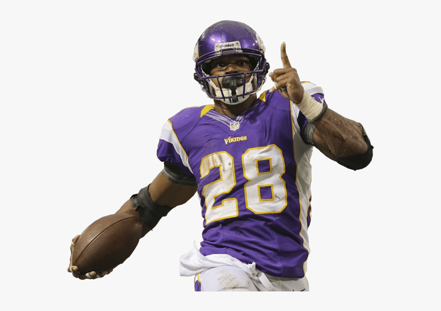 American Football Player Png Image - Adrian Peterson Vikings 2015, Transparent Clipart
