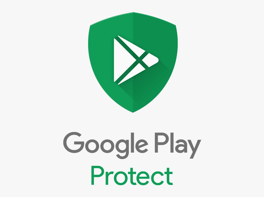 Android Play Protect Bringing - Google Play Protect Logo, Transparent Clipart
