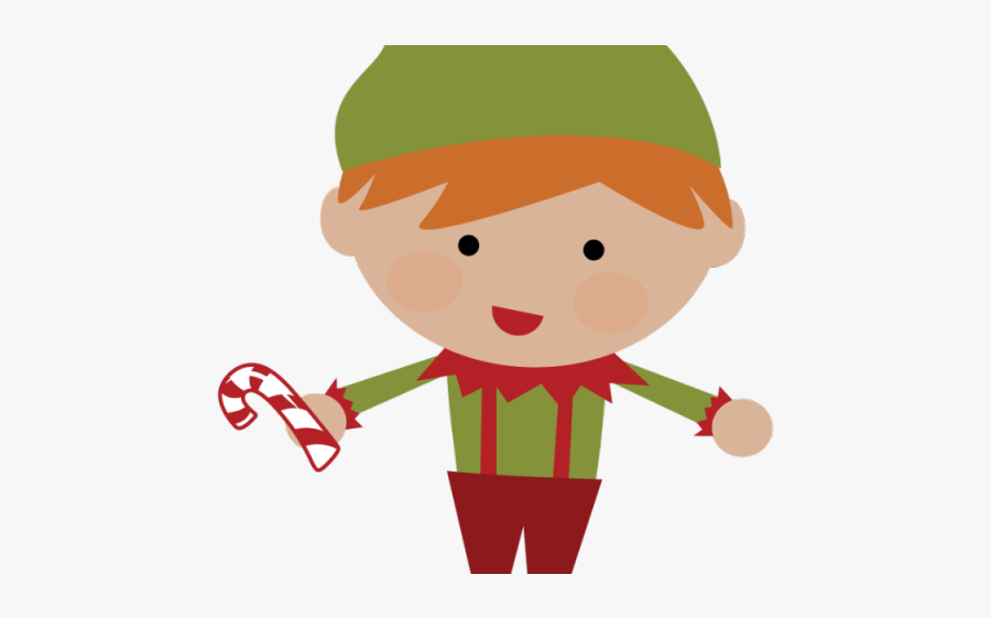 Christmas Elf Clipart - Christmas Boy Elf Clipart, Transparent Clipart