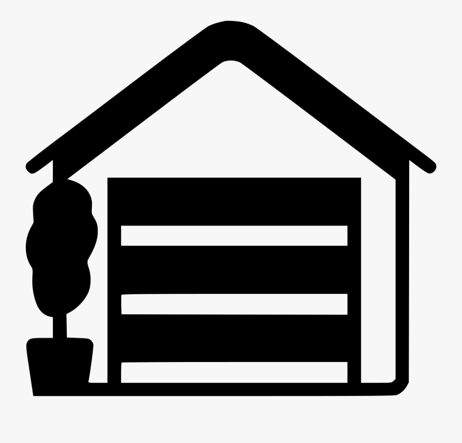 Garage Clipart Garage Door - Garage Doors Icon Png, Transparent Clipart