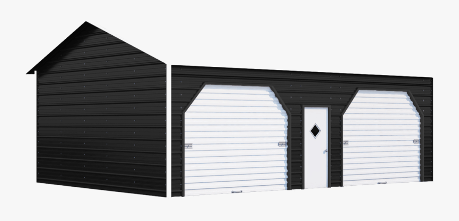 Green Building White Roof, Transparent Clipart