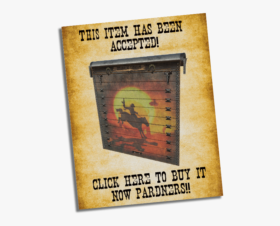 Wanted Dead Or Alive, Transparent Clipart