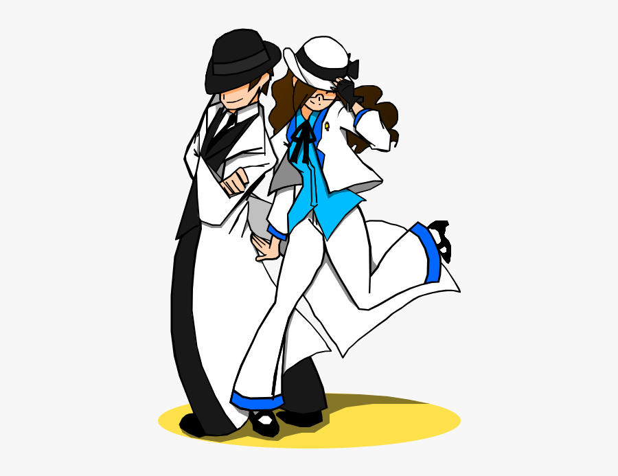 Dancing Fedoras - Cartoon, Transparent Clipart
