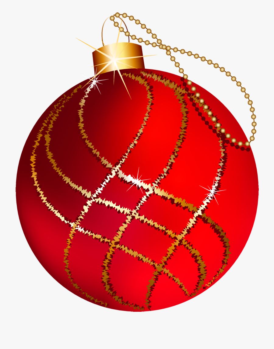 Christmas Tree Balls Clipart, Transparent Clipart