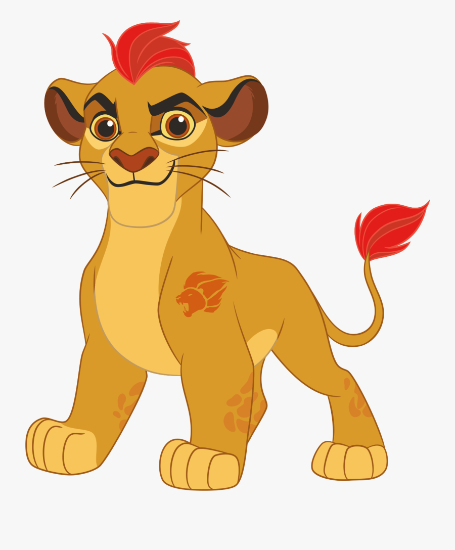 Kion Simba Lion Nala Disney Junior - Kion The Lion Guard, Transparent Clipart