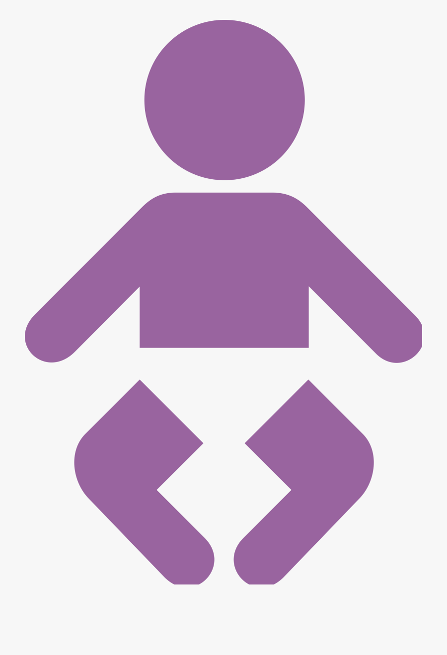 Child In Diaper Icon - Estamos Gravidos, Transparent Clipart