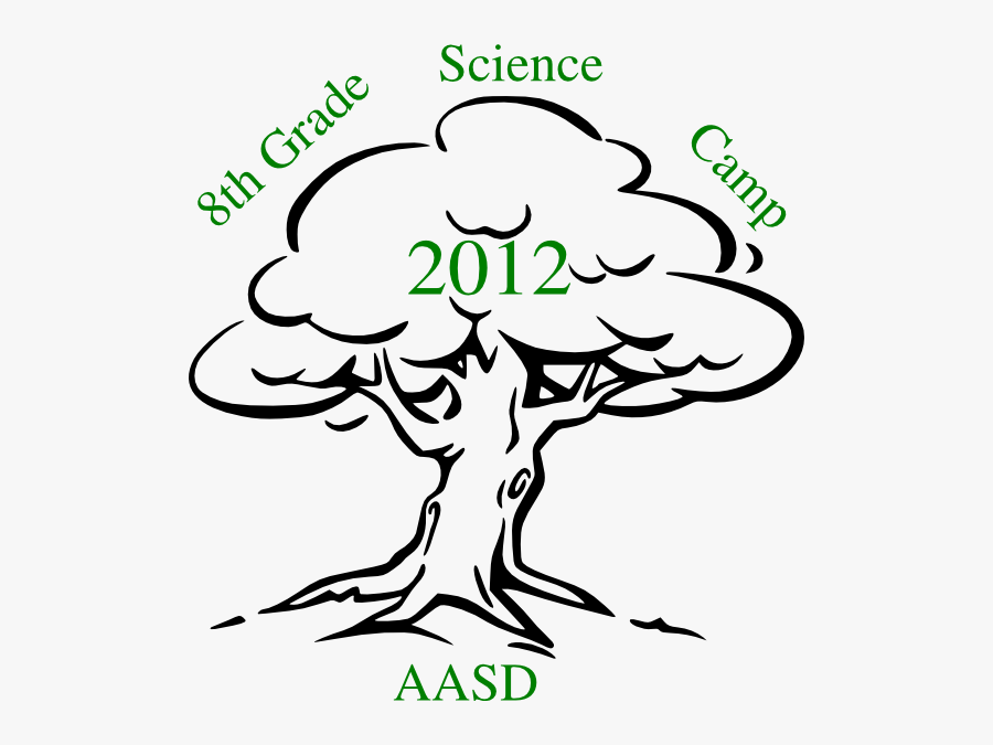 Tree Black And White, Transparent Clipart