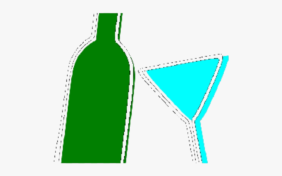 Alcohol Clipart Rum Glass Bottle Free Transparent Png - Glass Bottle, Transparent Clipart
