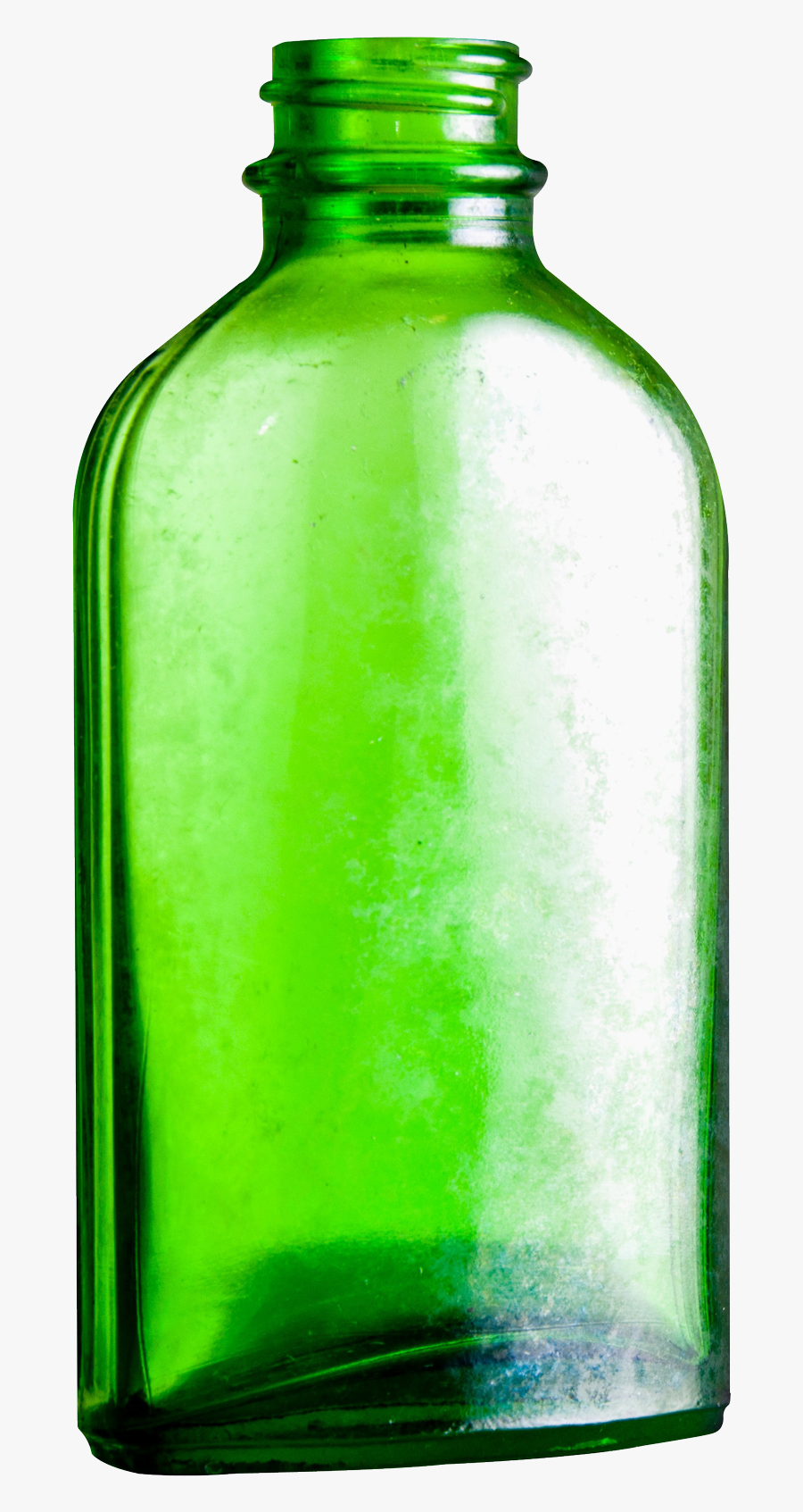 Clip Art Empty Soda Bottles - Green Glass Bottle Png, Transparent Clipart