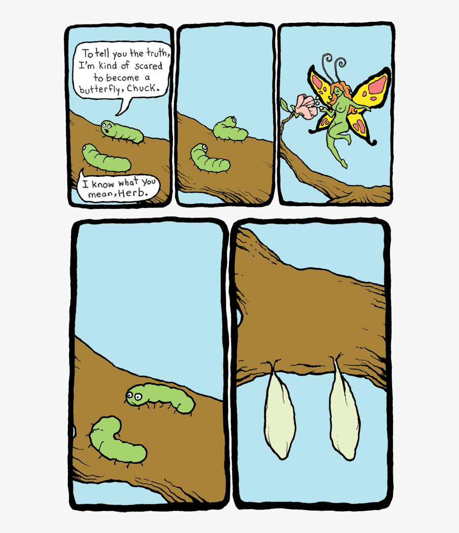 Butterflies - Comics With Dark Endings, Transparent Clipart