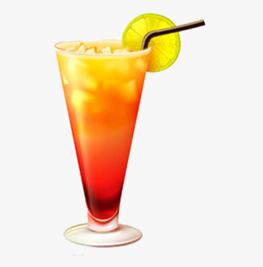 Cocktail Glass Png - Cocktail Tequila Sunrise Png, Transparent Clipart