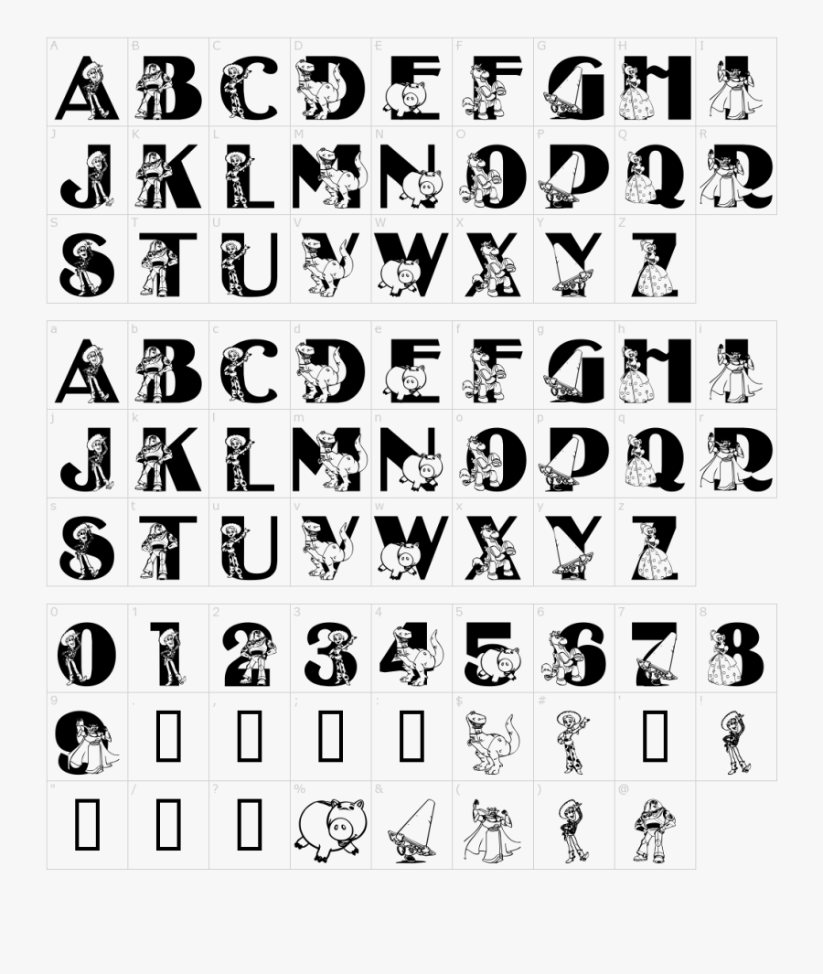 Image - Toy Story Font, Transparent Clipart