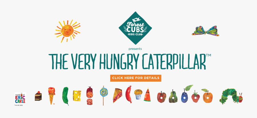 Very Hungry Caterpillar Clipart, Transparent Clipart