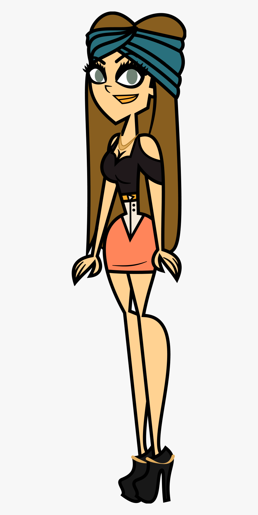 Jacky - Total Drama Island Lara, Transparent Clipart