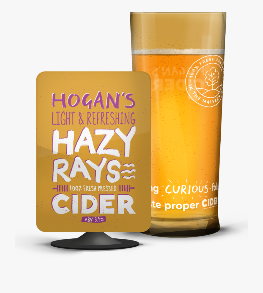 Bib Pintglass Hazyrays - Guinness, Transparent Clipart