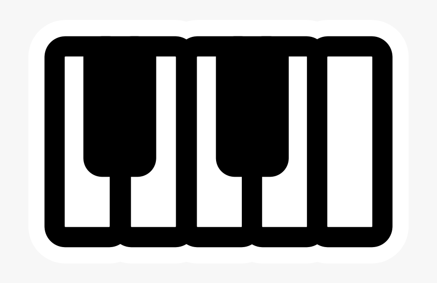 Clipart - Mono Piano - Icon, Transparent Clipart