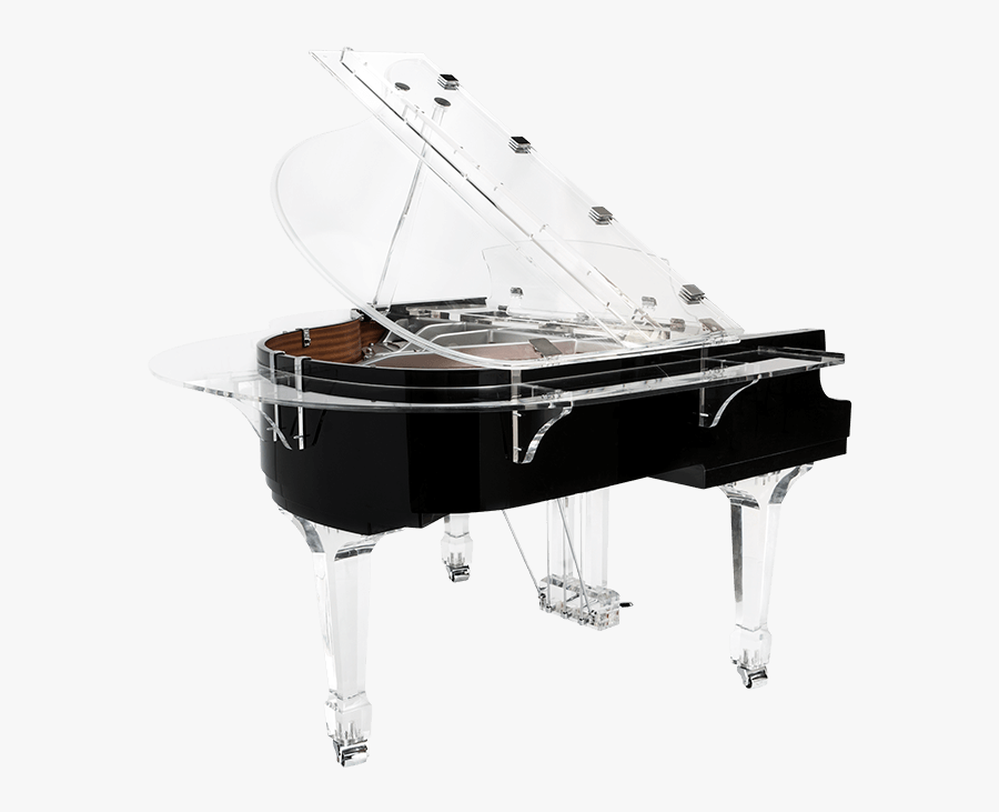 Transparent Pianos Pretty - Fortepiano, Transparent Clipart