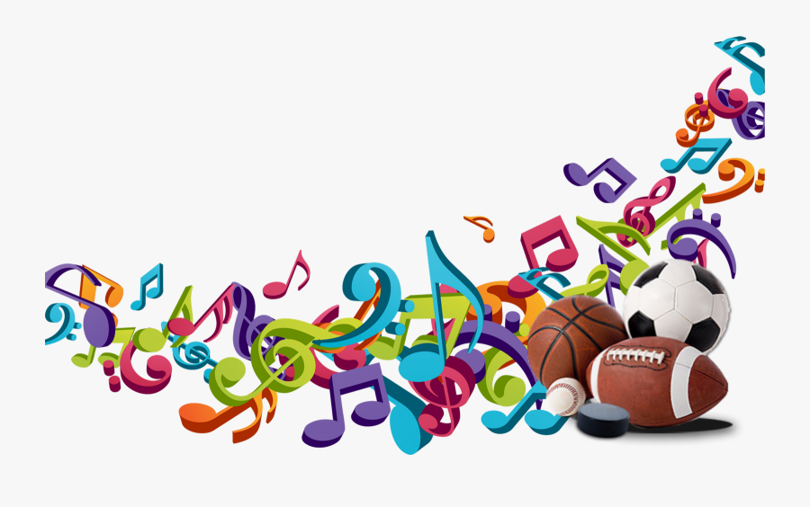 Music For Sports - Musical Note, Transparent Clipart