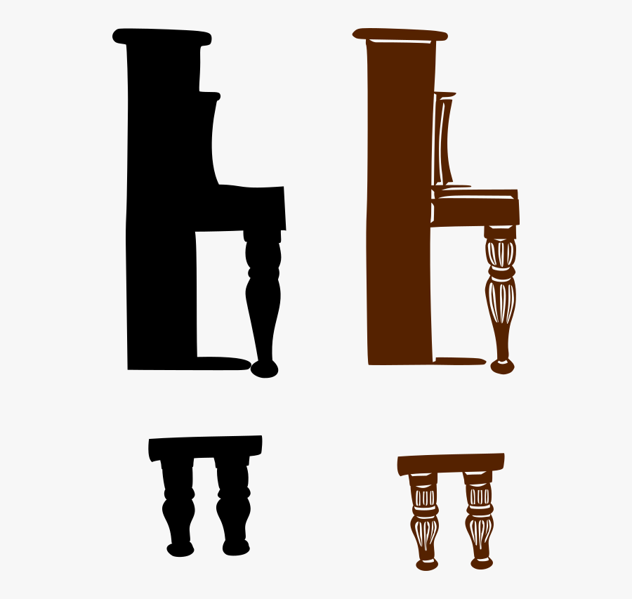 Music, Personal Use, Upright Piano - Furniture, Transparent Clipart