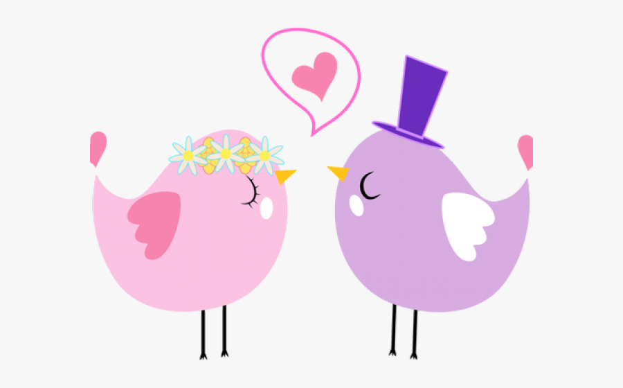 Love Birds Png Transparent Images - Gif Animation Happy Anniversary Gif, Transparent Clipart