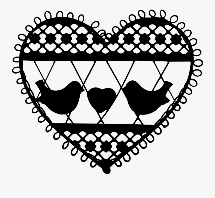 Heart,love,symmetry - Heart, Transparent Clipart