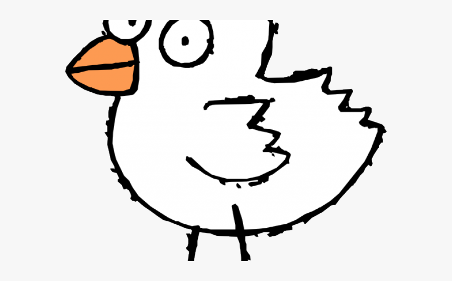 Love Birds Clipart Black And White - Clipart Black And White Png Bird, Transparent Clipart