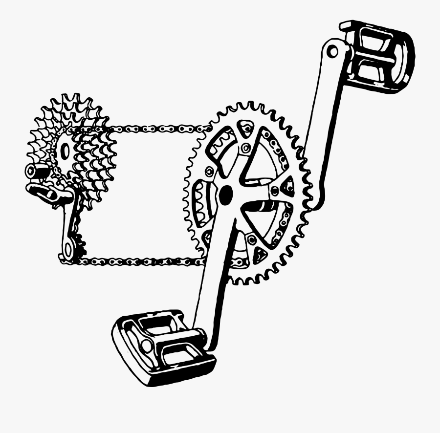 At Getdrawings Com - Mechanical Parts Of Bike, Transparent Clipart