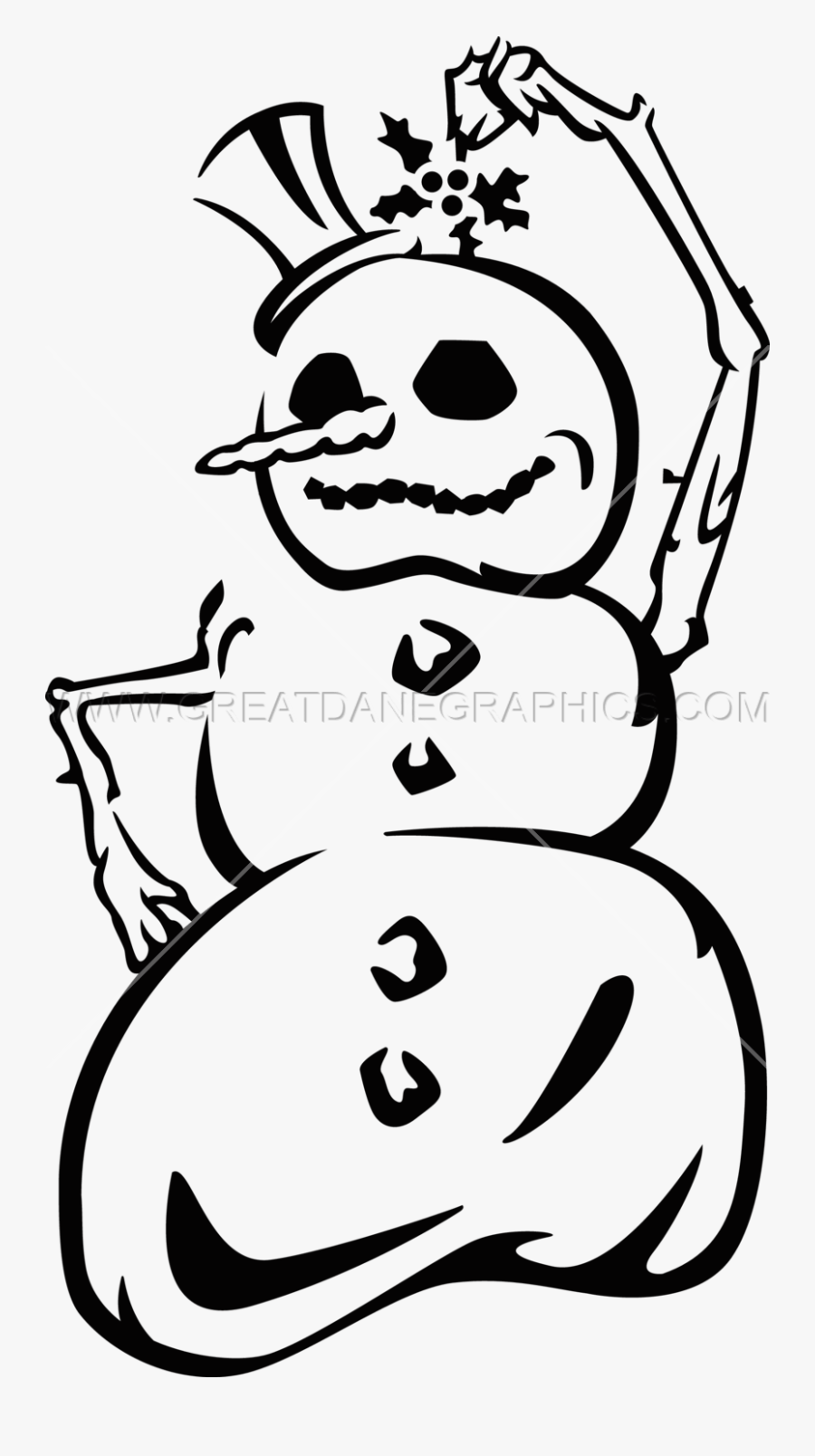 Transparent Snowman Face Png, Transparent Clipart