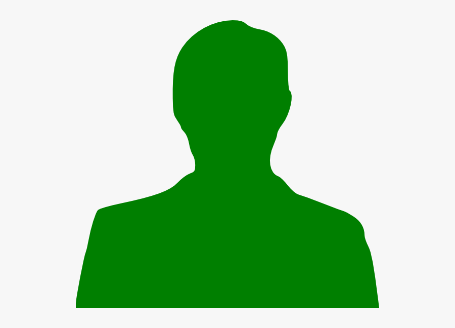 Green Man Sillhouette Svg Clip Arts - Green Head Silhouette Png, Transparent Clipart