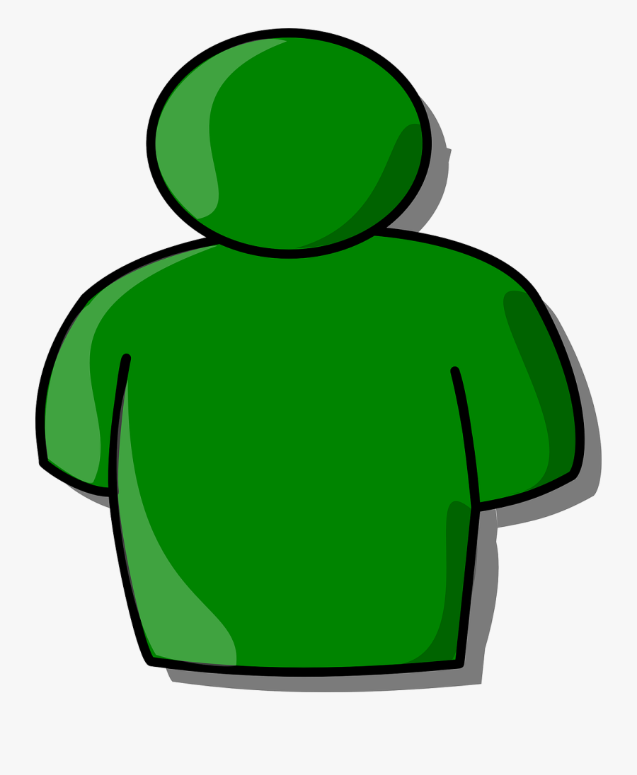 Head, Green, Icon, Outline, Symbol, People, Man, Person - Person Images Clip Art, Transparent Clipart