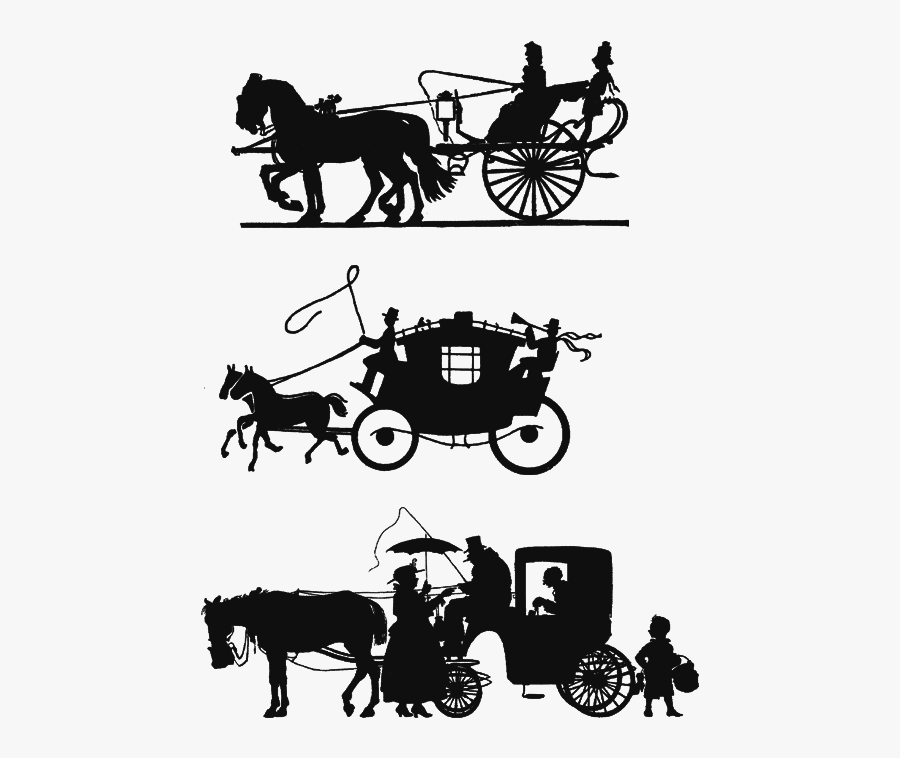 Cinderella Clipart Stagecoach - Carriage Shadow Drawing, Transparent Clipart