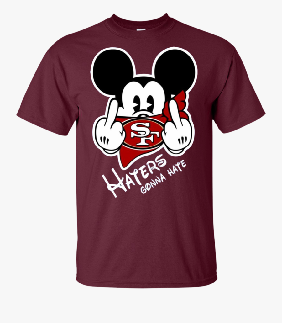 Clip Art Nfl Mickey Team San - San Francisco 49ers, Transparent Clipart